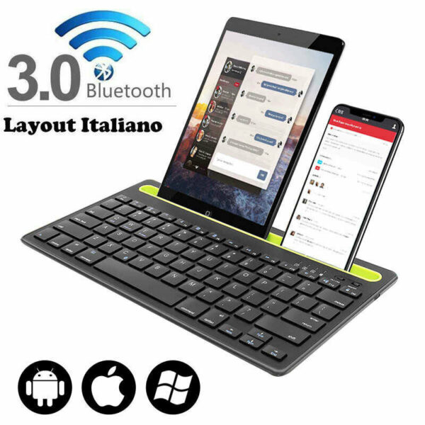 TASTIERA BLUETOOTH 3.0 KEYBOARD PER SMARTPHONE TABLET ANDROID SAMSUNG  HUAWEI • Diano Store