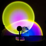 Sunset-Projection-Lamp-360-Lampada-Proiettore-Tramonto-DECORAZIONE-LED-USB-Luce-353537554832