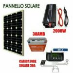 Kit-Fotovoltaico-1-KW-Pwm-Inverter-2000W-Pannello-Solare-100W-BATTERIA-38AMP-353134982609
